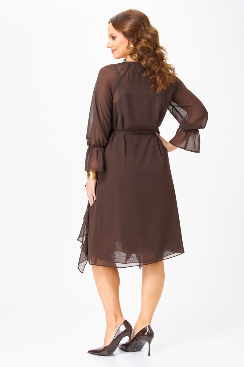Платья БагираАнТа 1091 шоколад