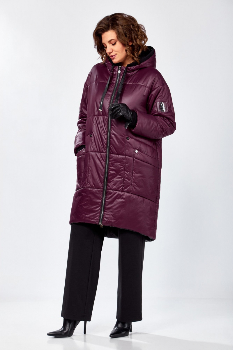 Женское пальто Lady Secret 8302 марсала