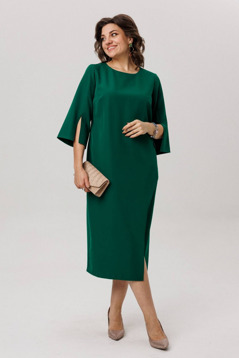 Платья Anelli 1786 изумрудный_ангел