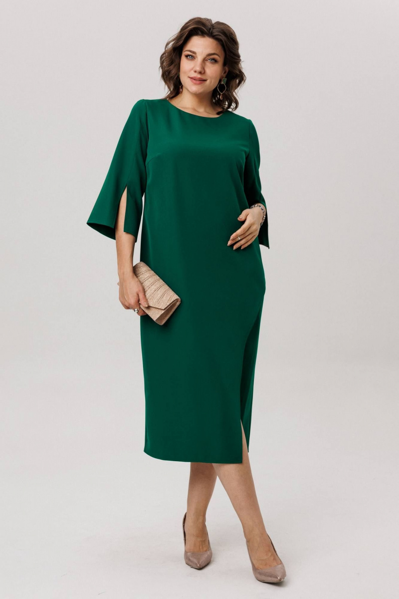 Платья Anelli 1786 изумрудный_ангел