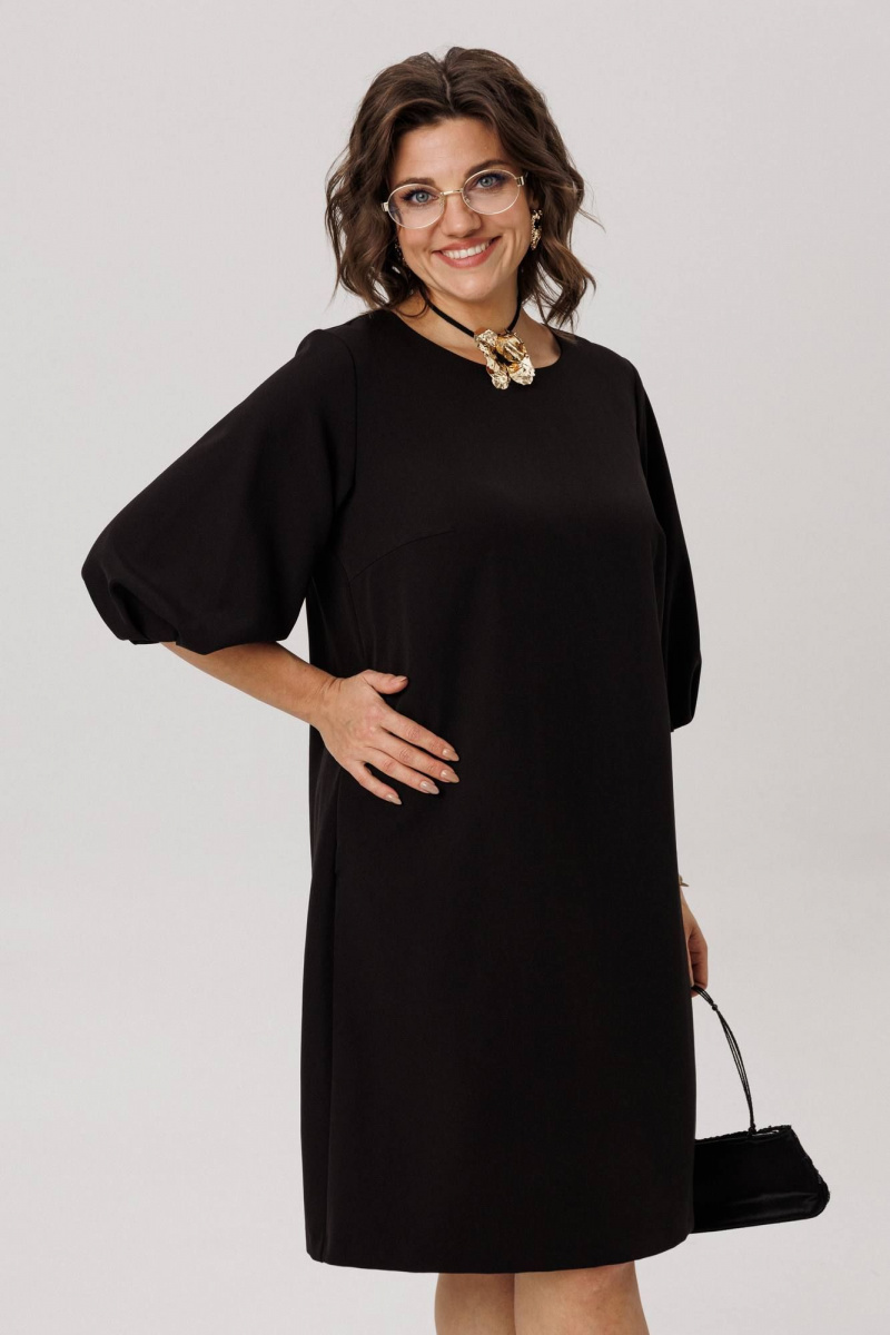 Платья Anelli 1792 лепесток_черной_мальвы