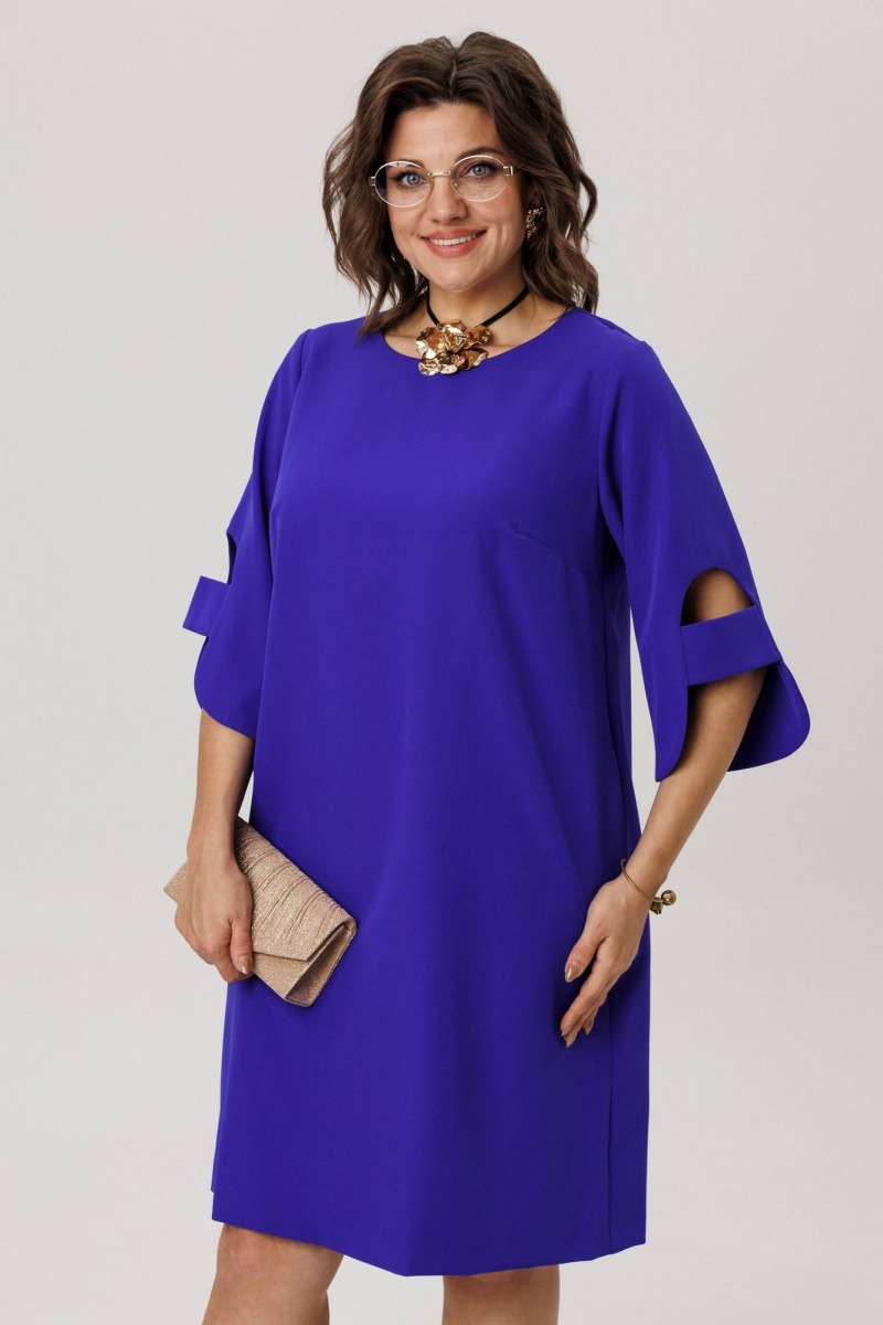 Платья Anelli 1785 васильковый_лес