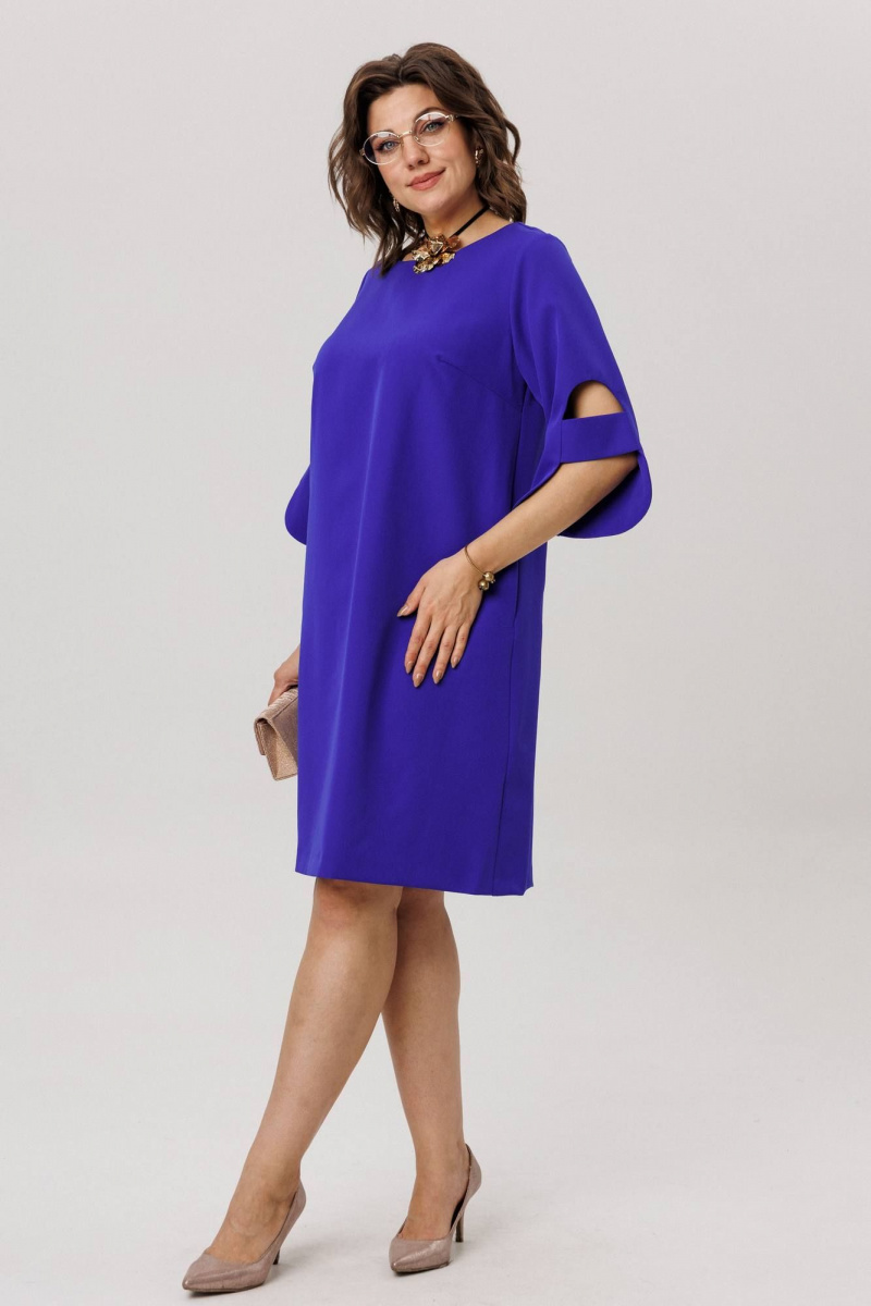 Платья Anelli 1785 васильковый_лес