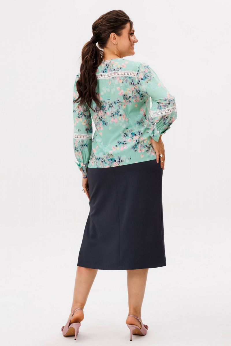 Юбки Anelli 1648 грифельный_силуэт