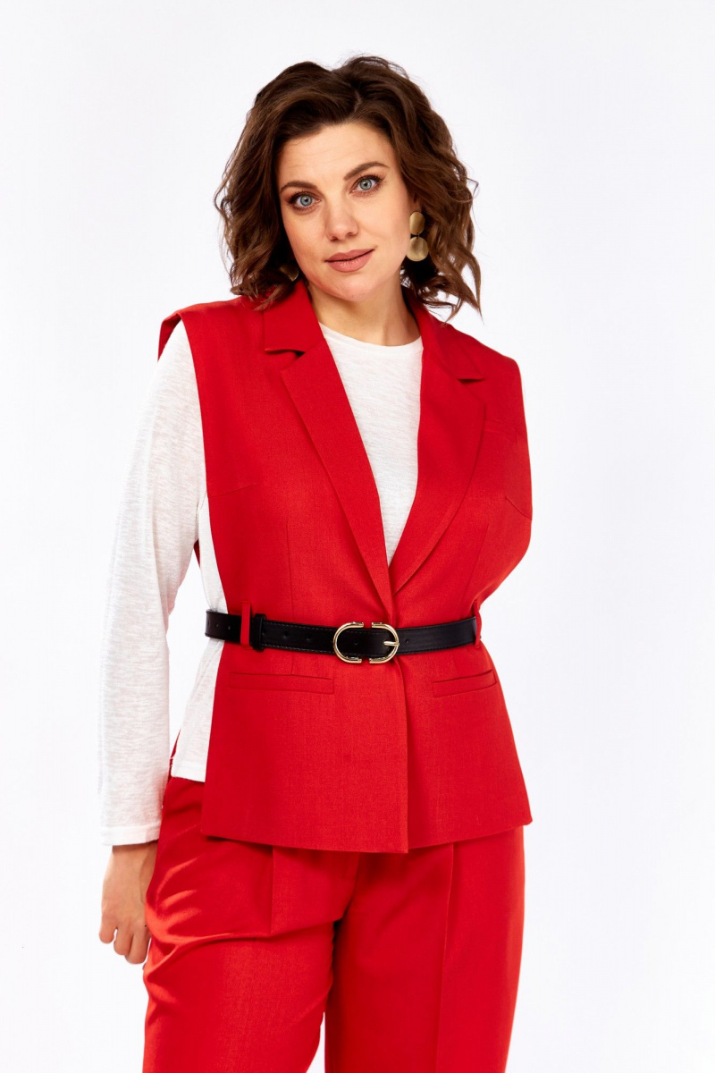 Брючный комплект Rishelie 1012 красный