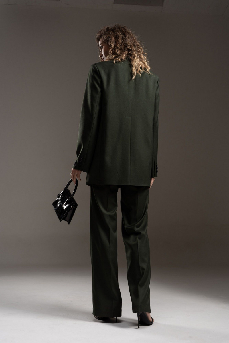 Брючный костюм SILVERSPICE S-1311 зеленый