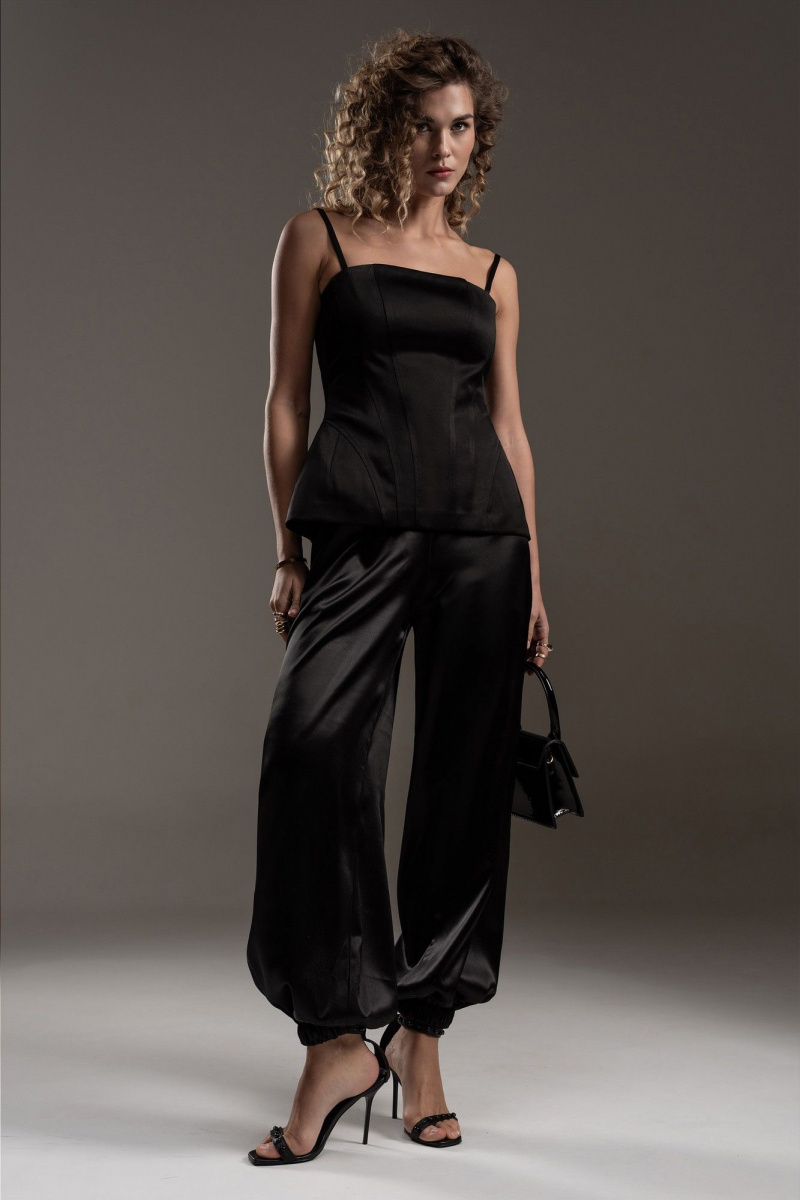 Брюки SILVERSPICE S-3527 черный