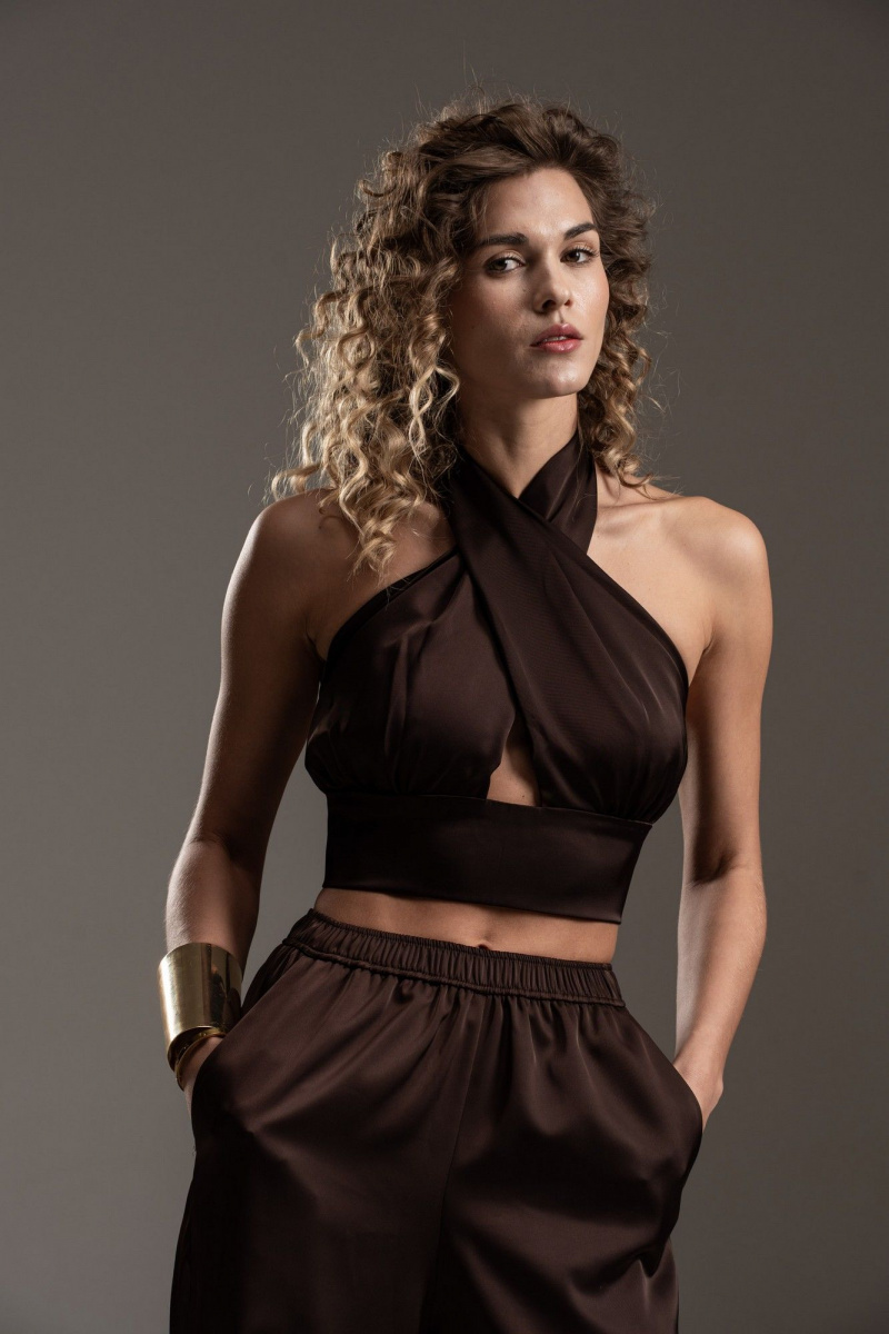 Брюки SILVERSPICE S-3527 шоколад