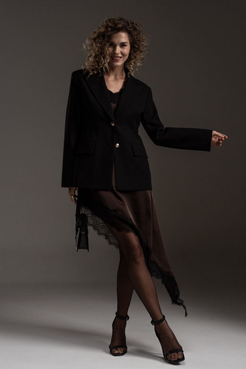 Платья SILVERSPICE S-5540 шоколад