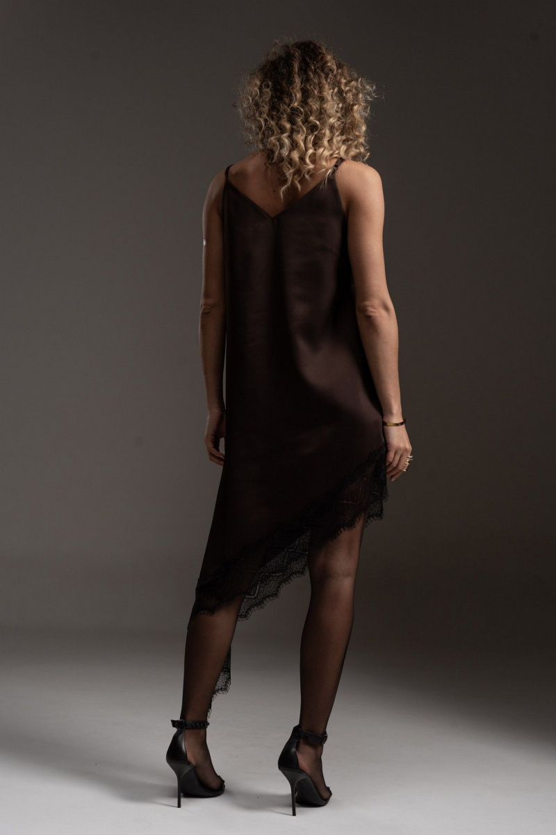 Платья SILVERSPICE S-5540 шоколад