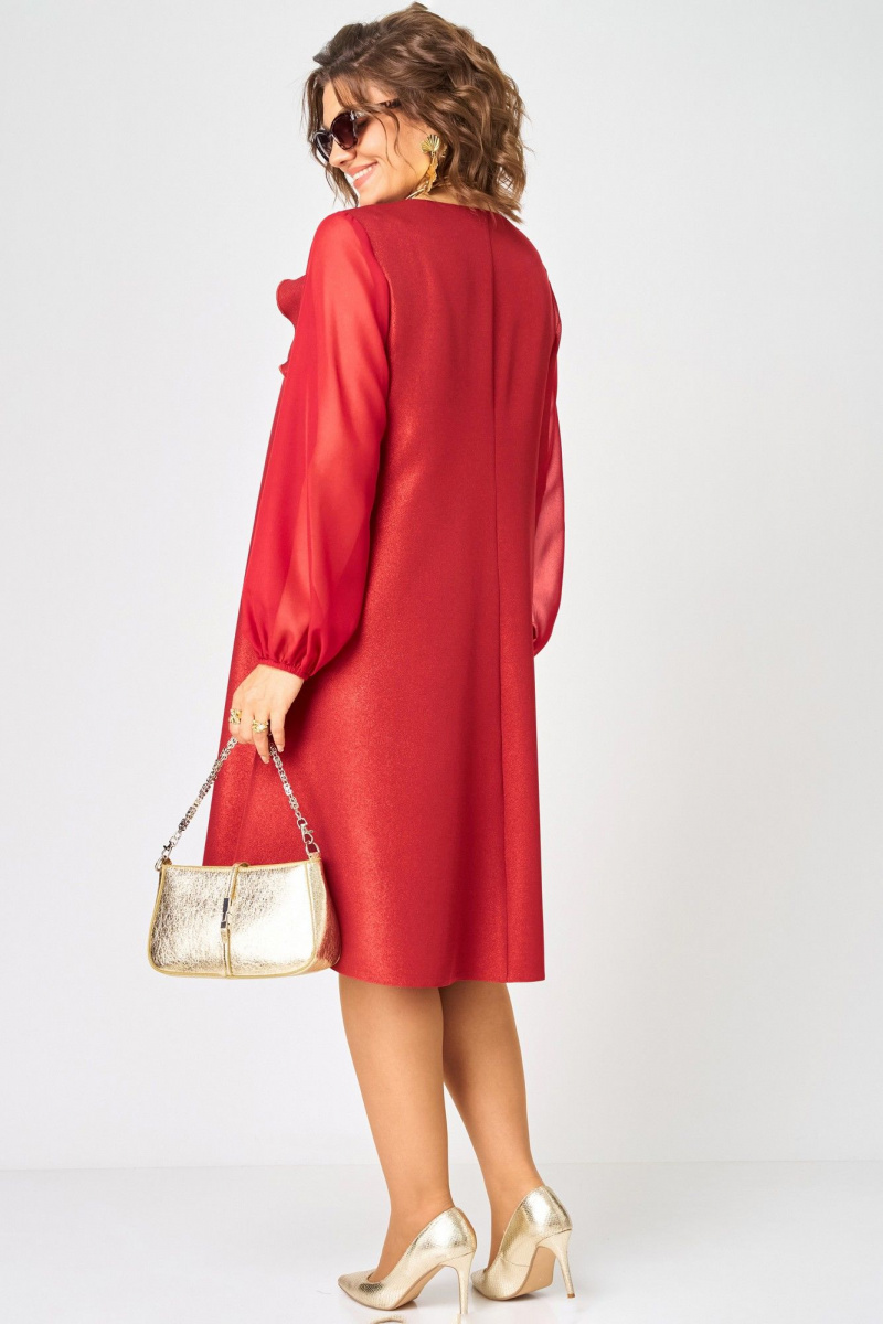 Платья EVA GRANT 7322А красный