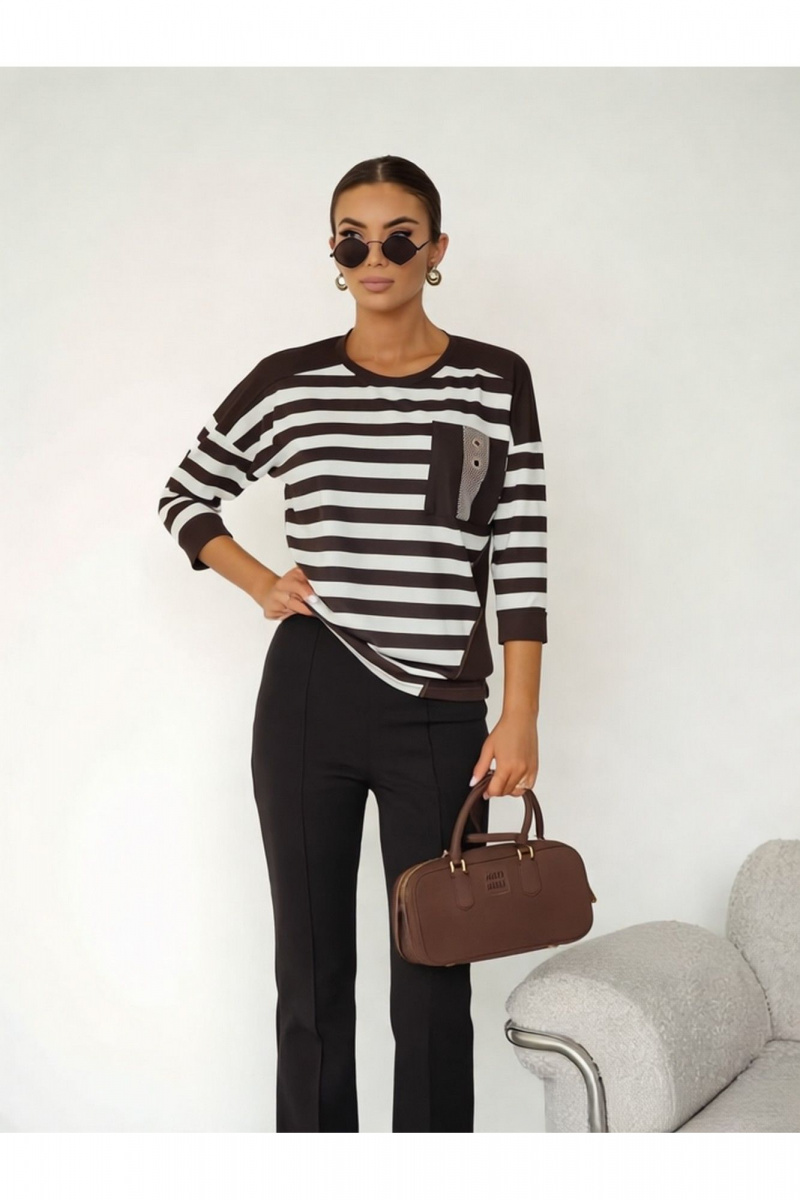 Блузы Nika.PL 0203104 коричневый