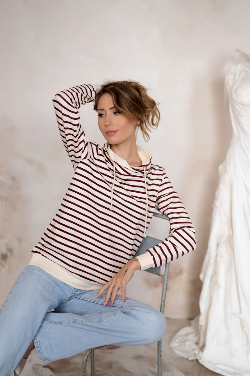 Джемперы Nika.PL 0304901 бордовый