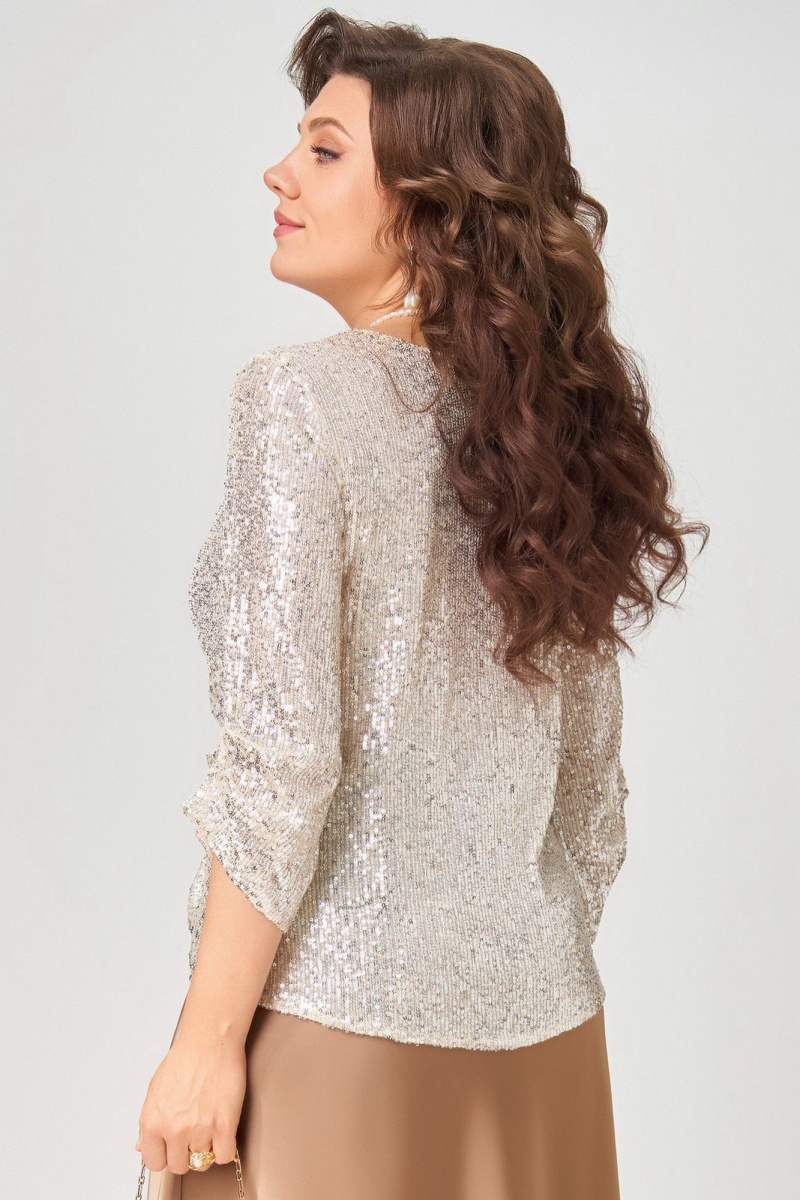 Блузы Fita 20751 золотисто-бежевый