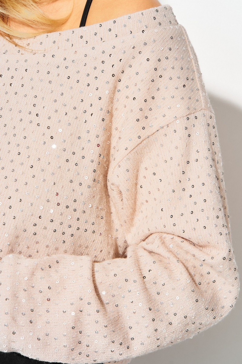 Плательный комплект Laikony L-504 пудра+черный