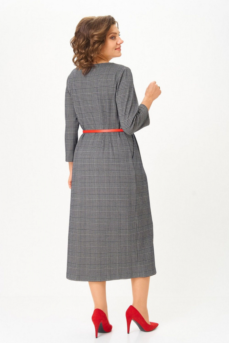 Платья Svetlana-Style 2166 серый_клетка
