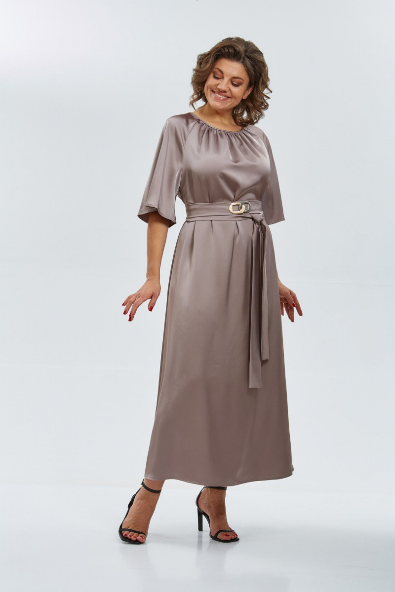 Платья Rishelie 975 бежевый