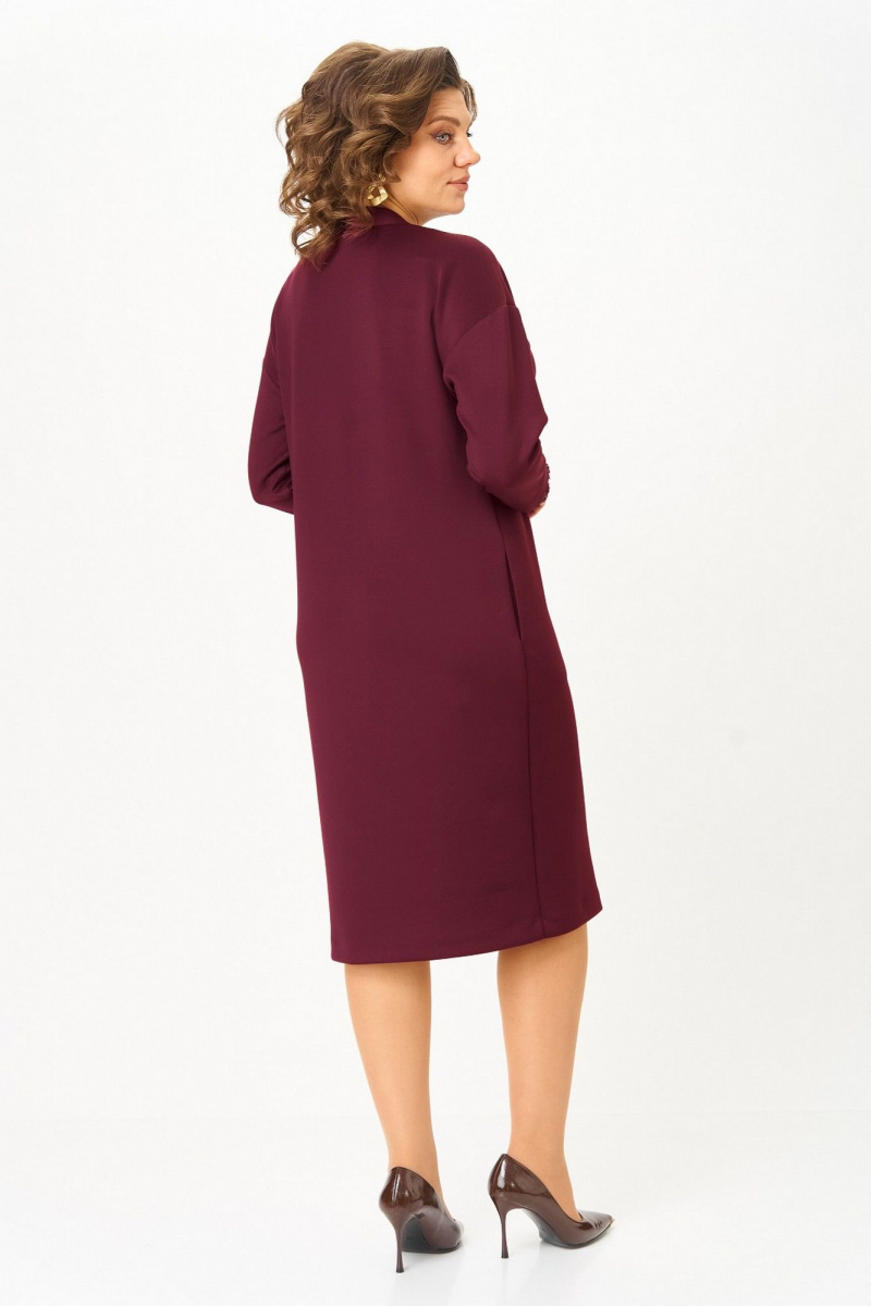 Платья Koketka i K 1337-1 бордовый