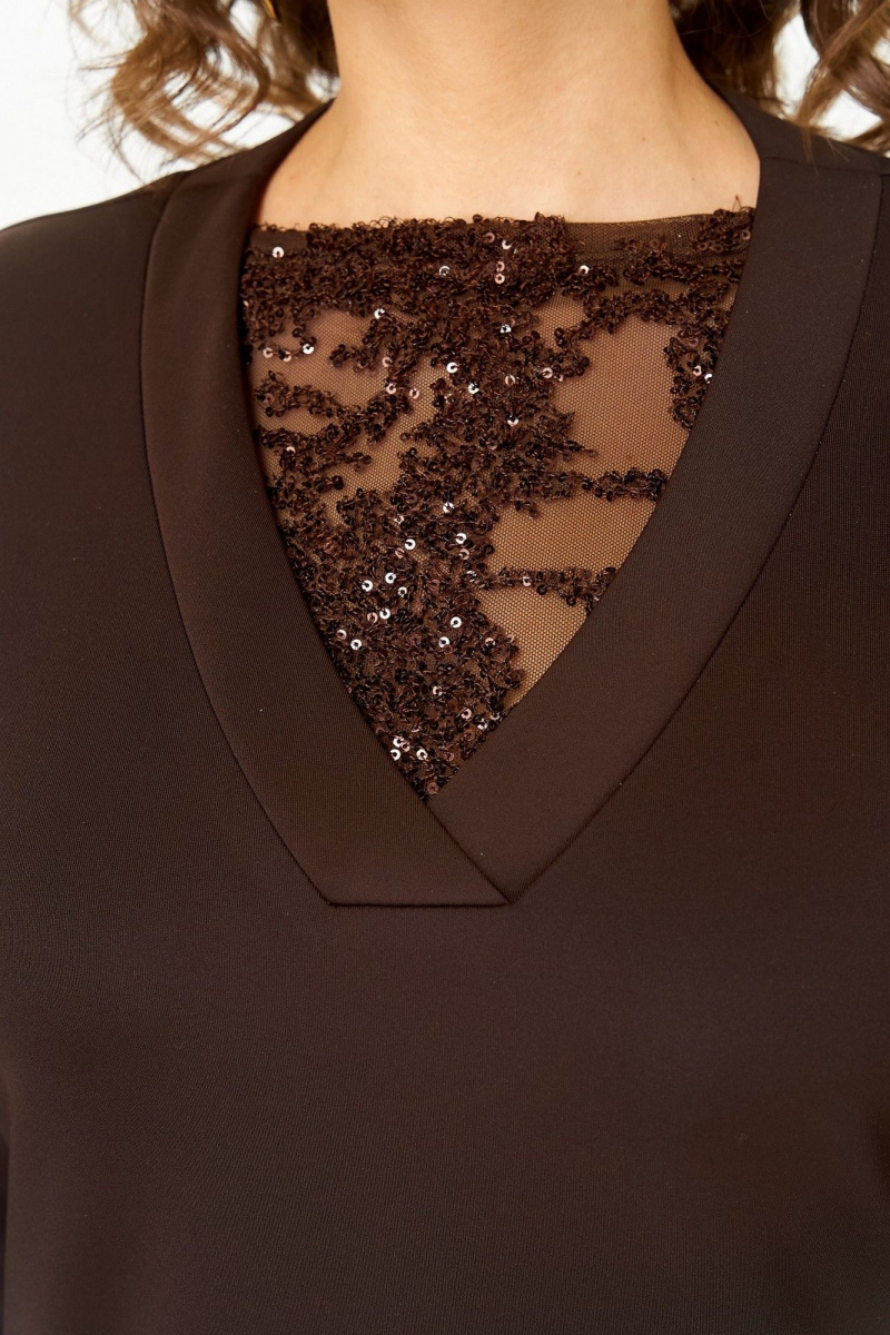 Платья Koketka i K 1337 коричневый