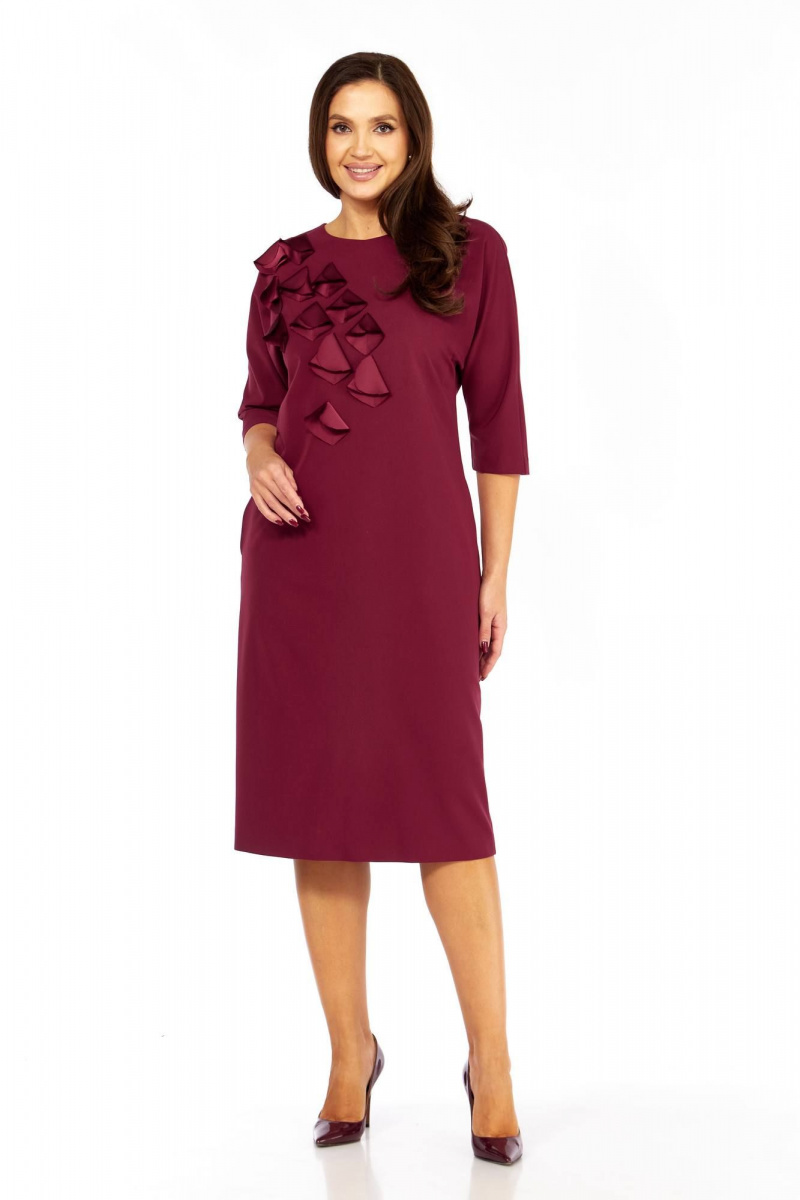 Платья Karina deLux M-1405 брусника