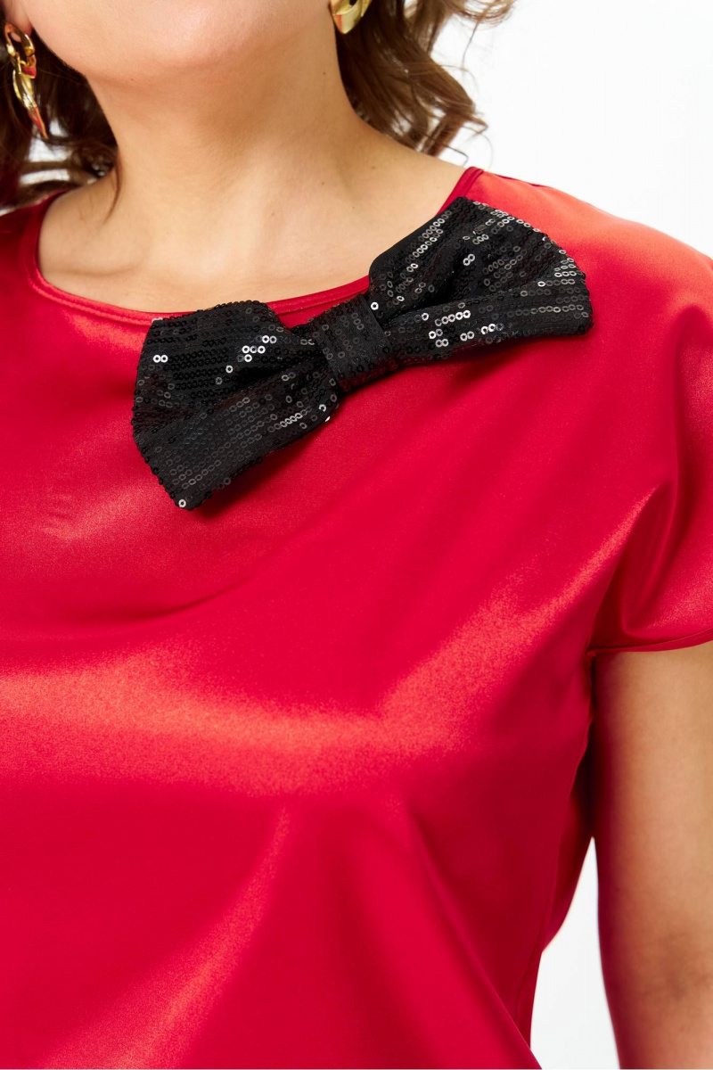 Блузы Andina city 5044-25 красный