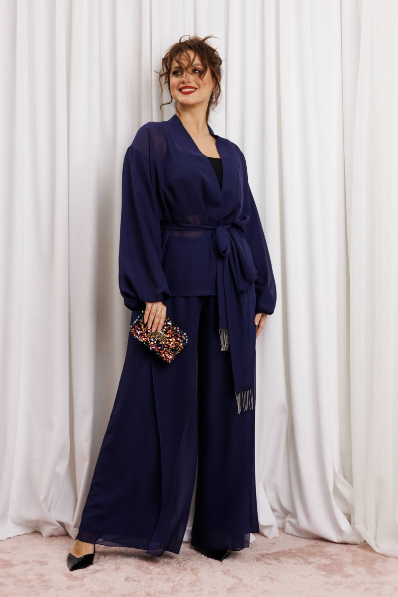 Брючный комплект Anastasia м-1063.1 нави