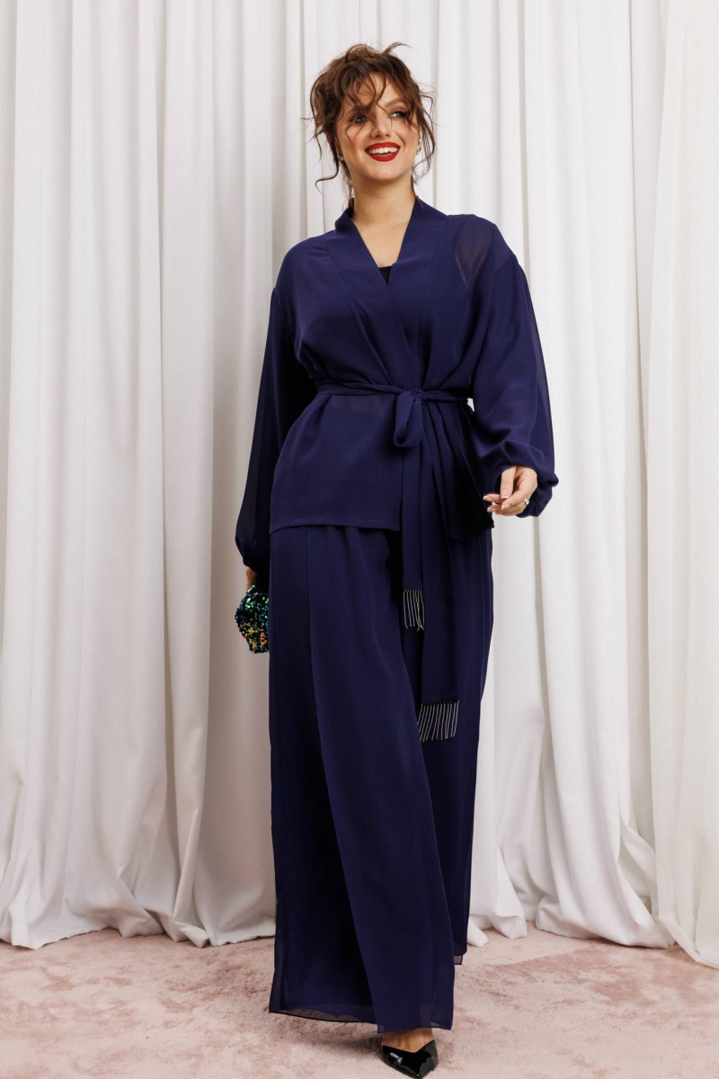 Брючный комплект Anastasia м-1063.1 нави