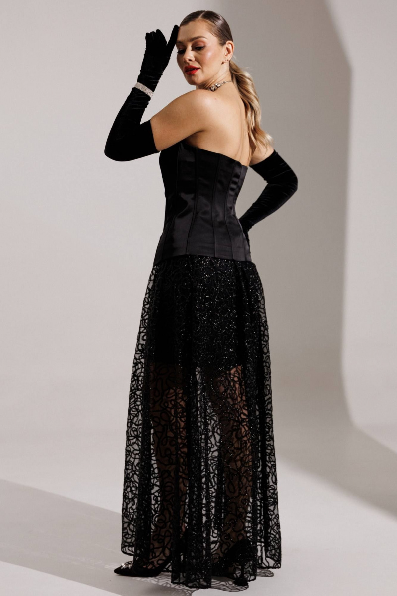 Юбки Мода Юрс 25-2954 черный