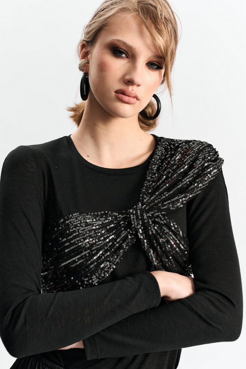 Джемперы MilMil 1267 черный