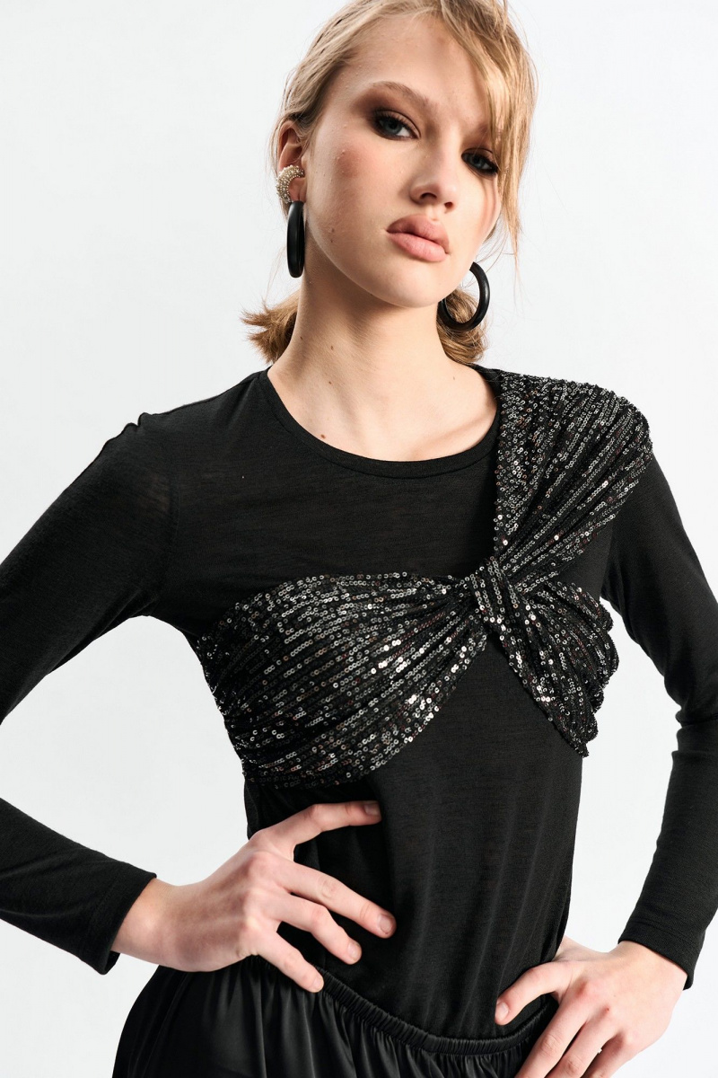 Джемперы MilMil 1267 черный