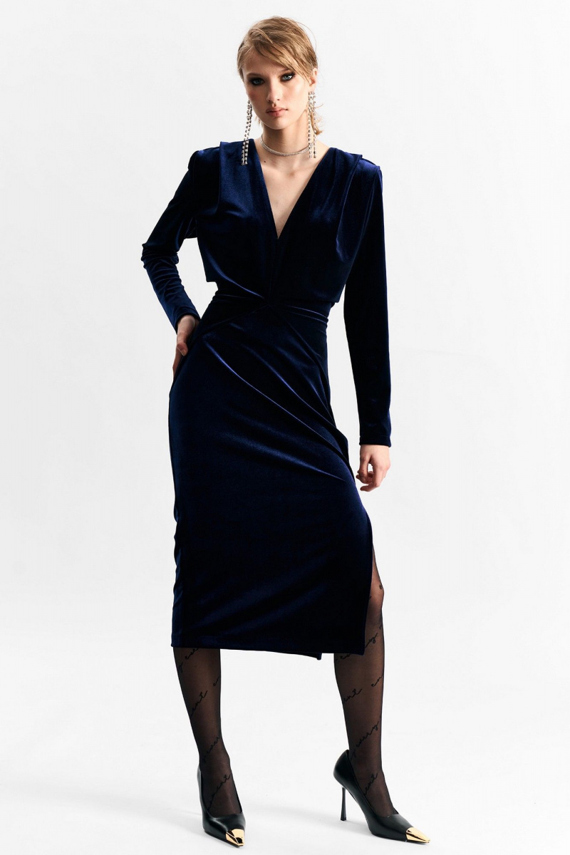 Платья MilMil 1272 темно-синий