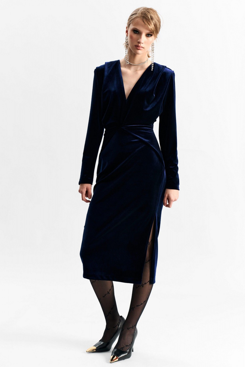 Платья MilMil 1272 темно-синий