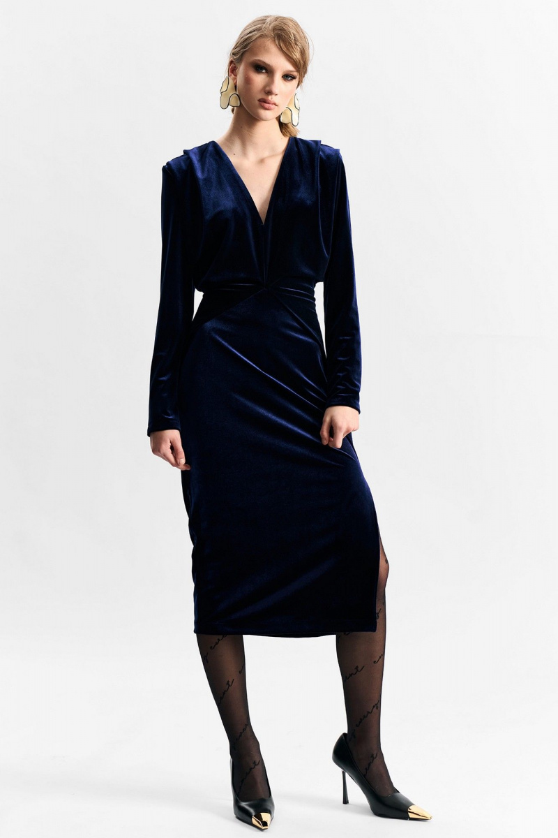 Платья MilMil 1272 темно-синий