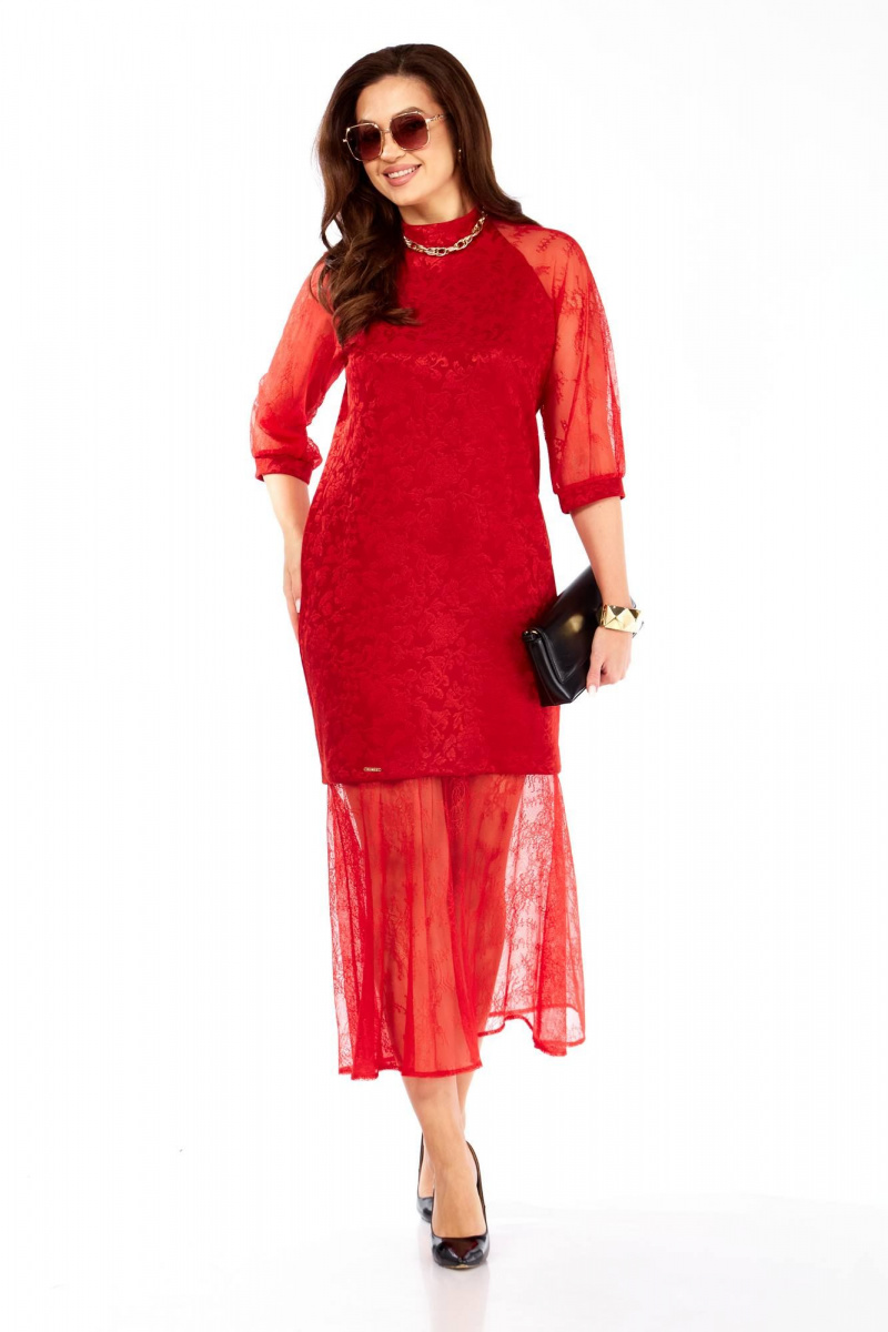 Платья Taita plus 2537 красный