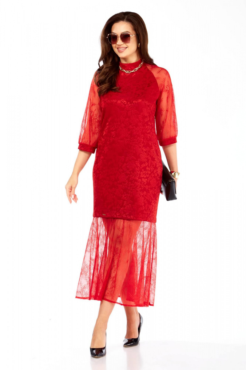Платья Taita plus 2537 красный