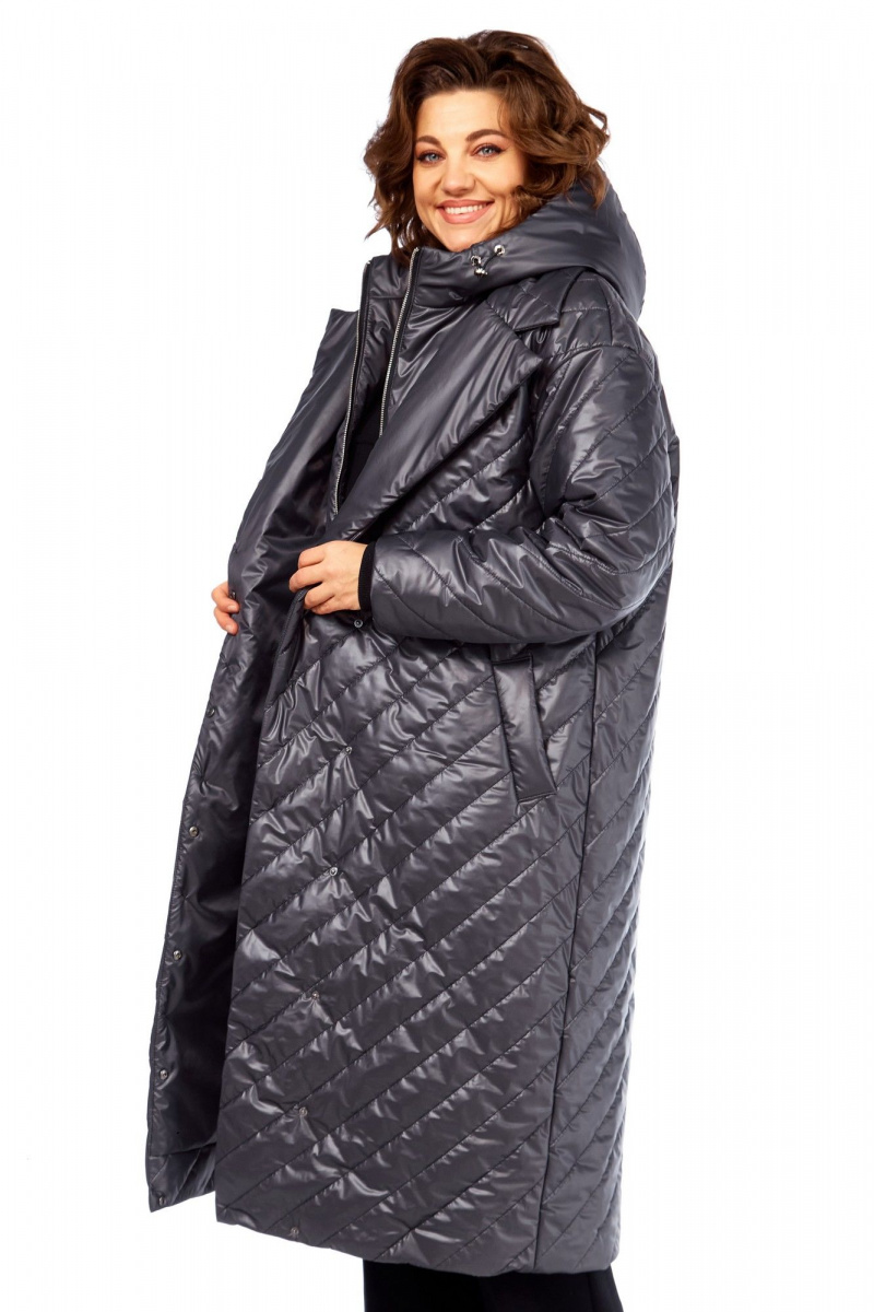 Женское пальто Диомант 2131 серый