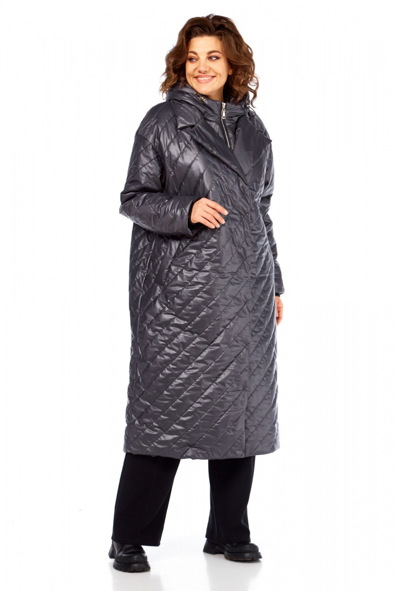 Женское пальто Диомант 2131 серый