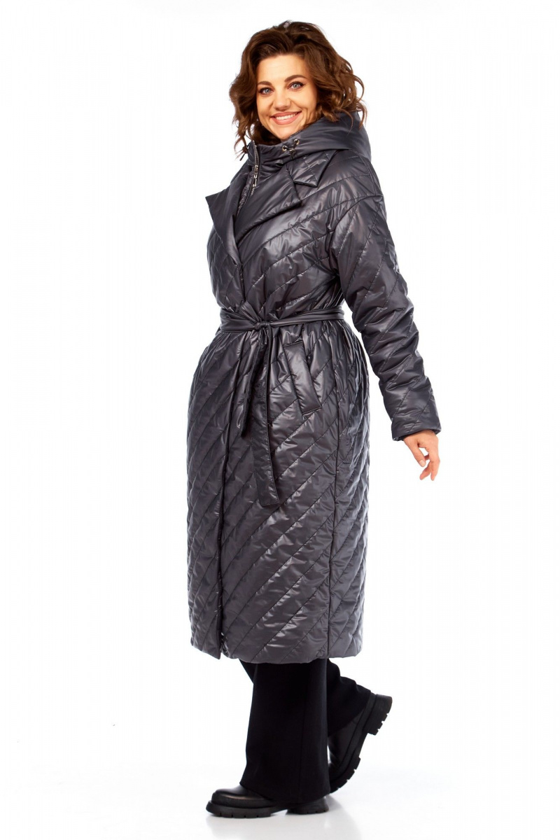 Женское пальто Диомант 2131 серый