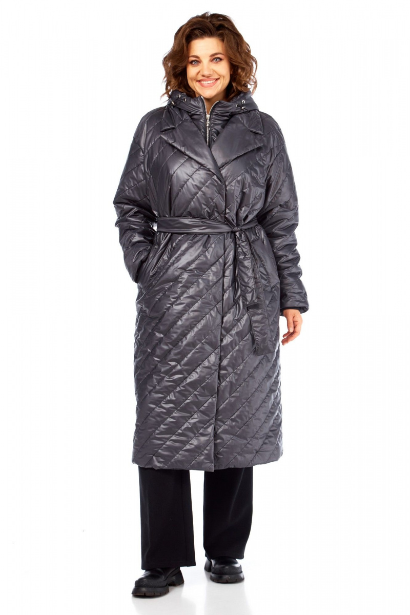 Женское пальто Диомант 2131 серый