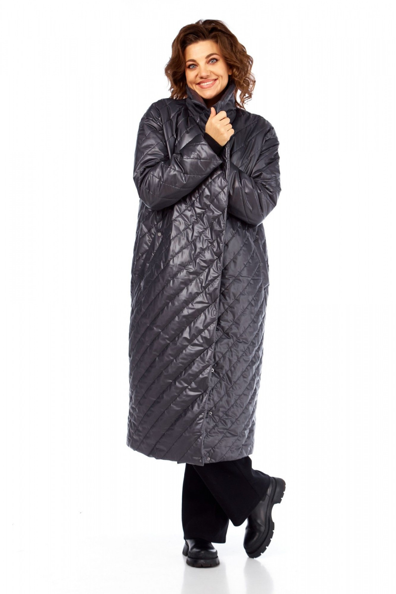 Женское пальто Диомант 2131 серый