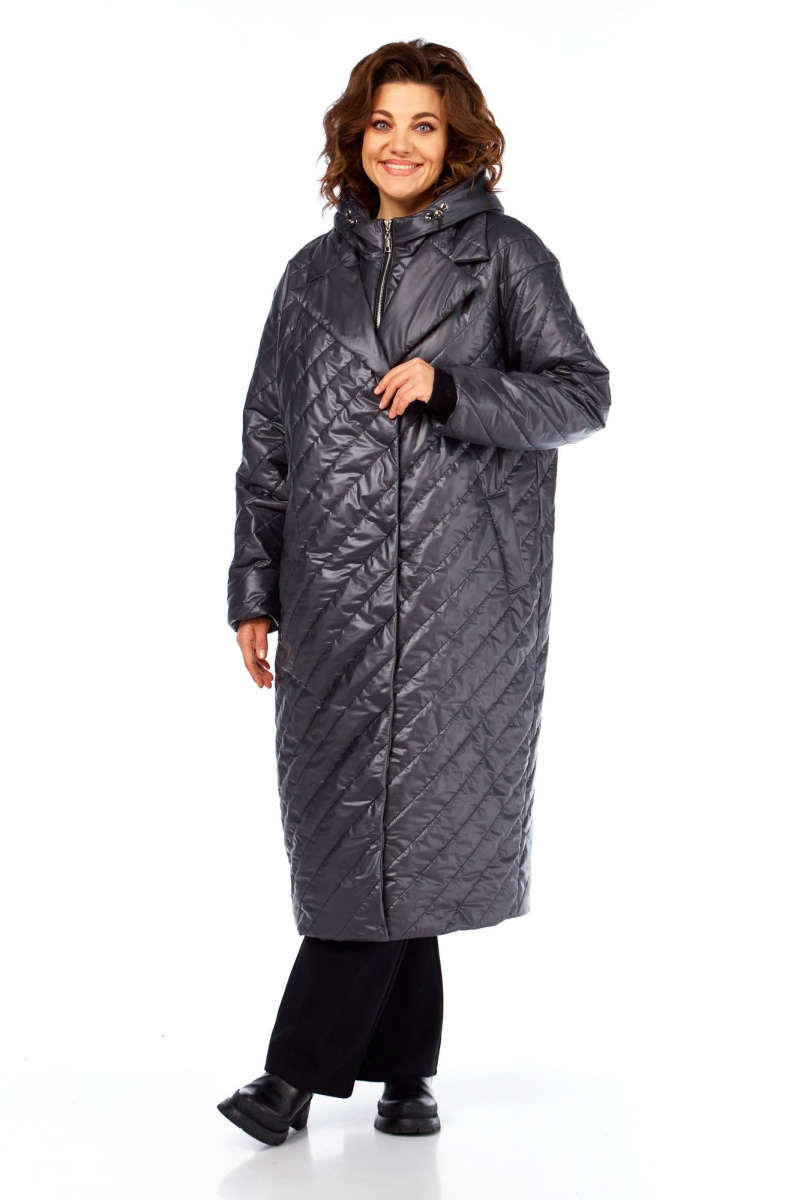 Женское пальто Диомант 2131 серый