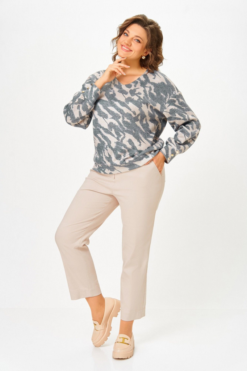 Джемперы Swallow 800.9 серо-бежевый