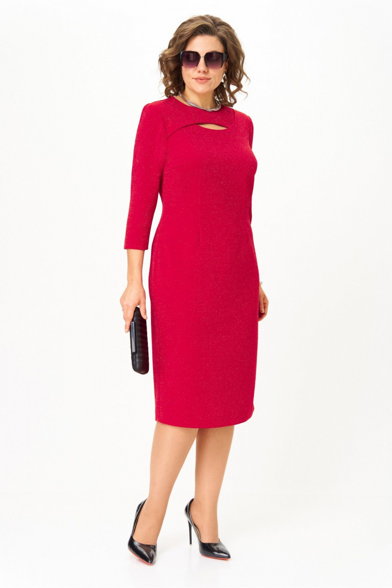 Платья Орхидея 1638 красный