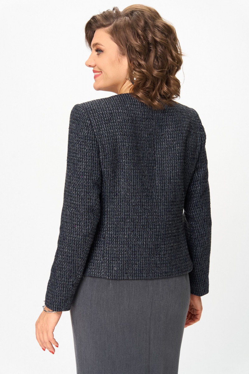 Юбочный костюм ANASTASIA MAK 1302 серый