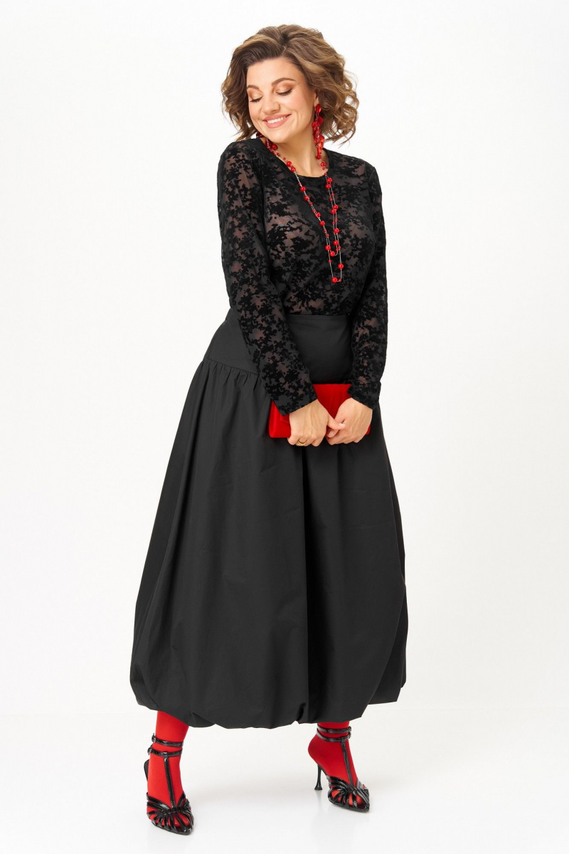 Юбочный комплект Aira Style 24136 черный