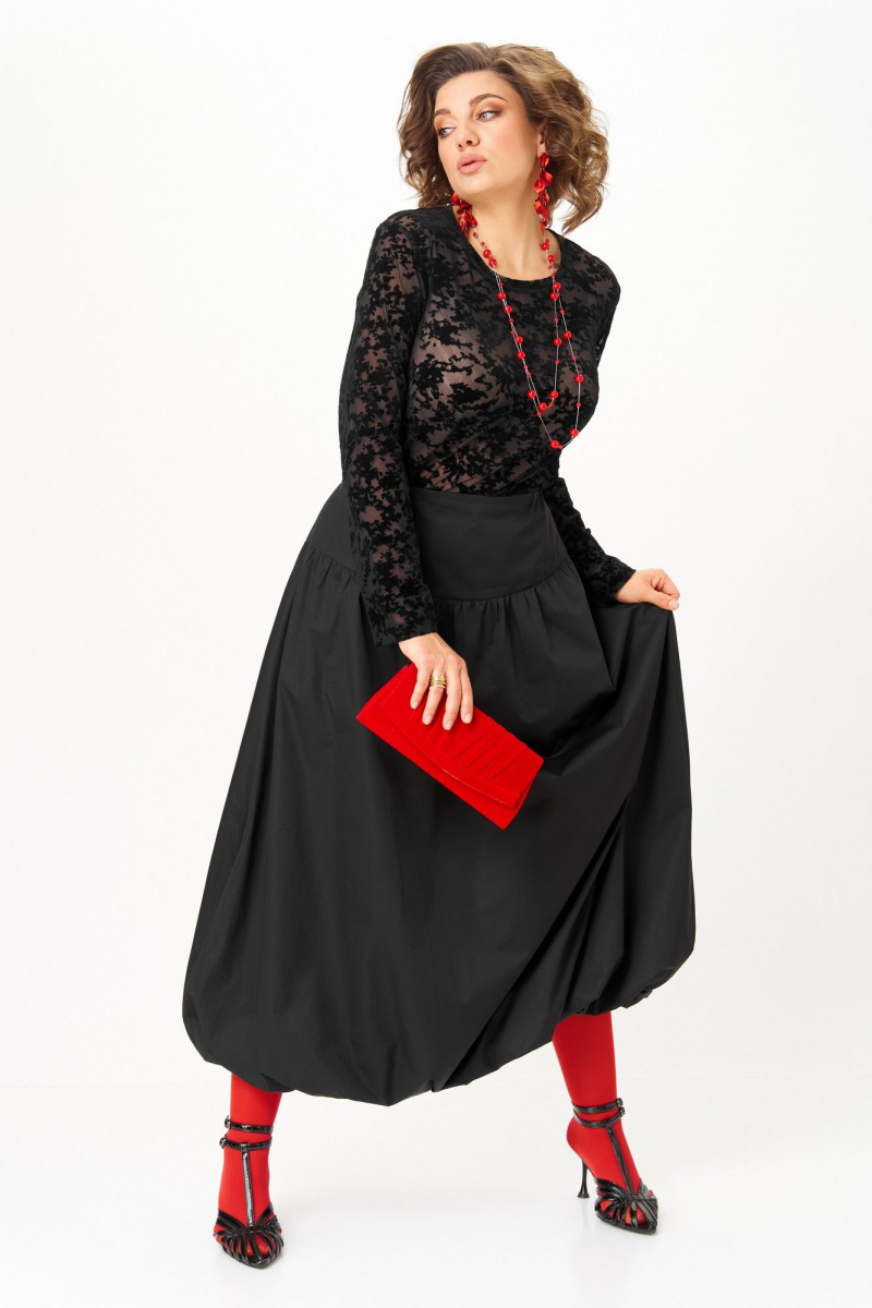 Юбочный комплект Aira Style 24136 черный