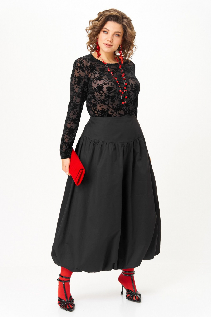 Юбочный комплект Aira Style 24136 черный