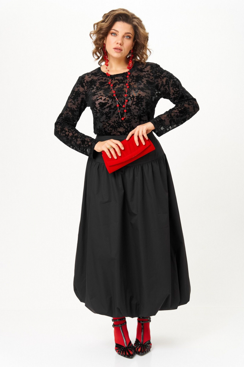 Юбочный комплект Aira Style 24136 черный