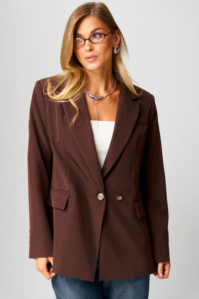 Жакеты Laikony L-753 шоколадный