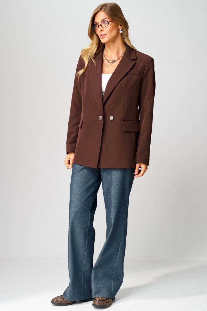 Жакеты Laikony L-753 шоколадный